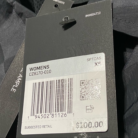 Women’s Nike Sportswear Coaches Checkered Button WindbreakerJacket Oversized NEW - Picture 10 of 12